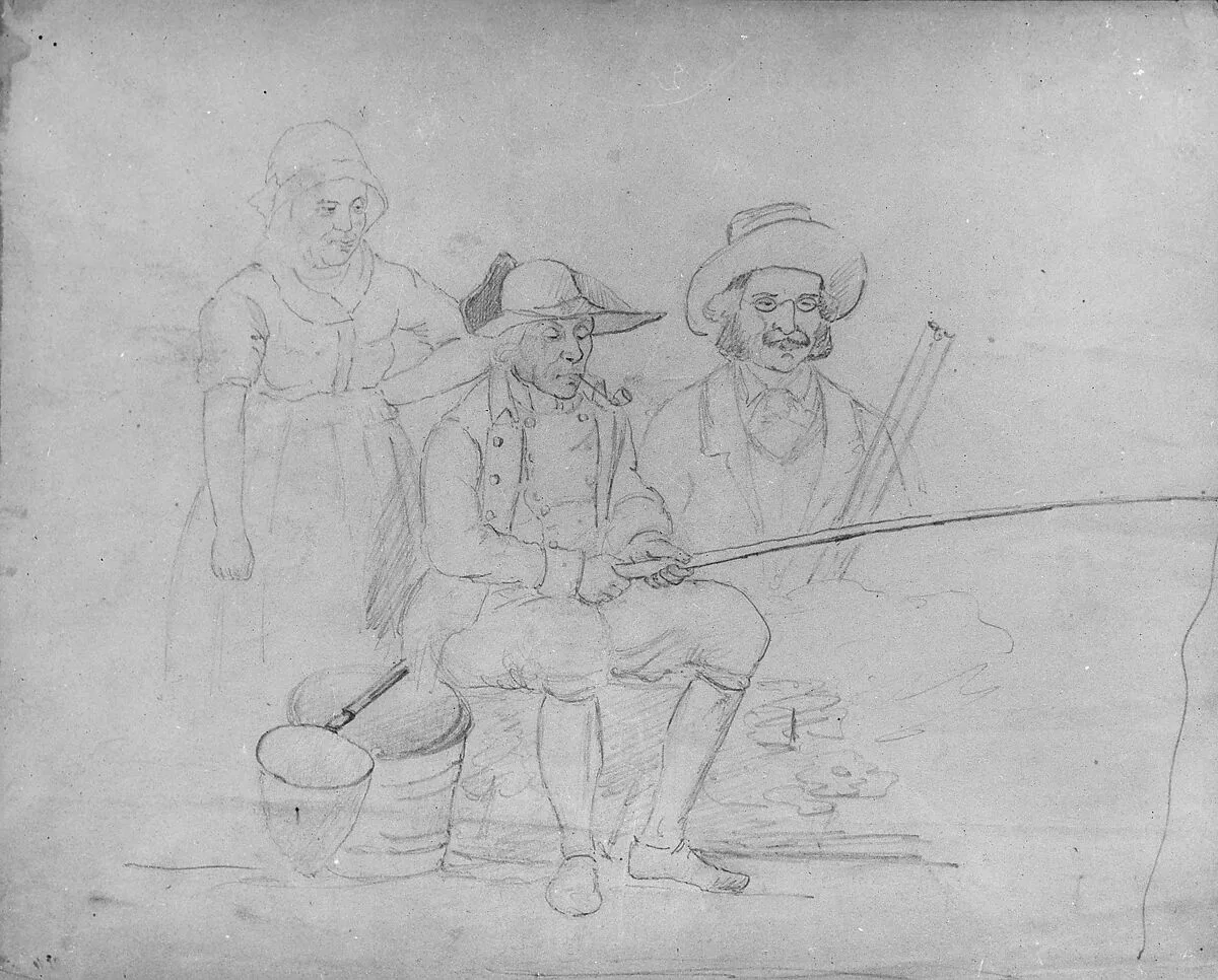 Fishing (from McGuire Scrapbook) — Unknown