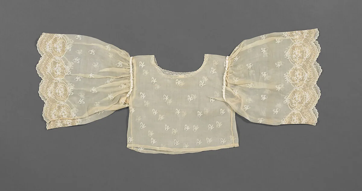 Blouse (Camisa) and sleeves — Unknown