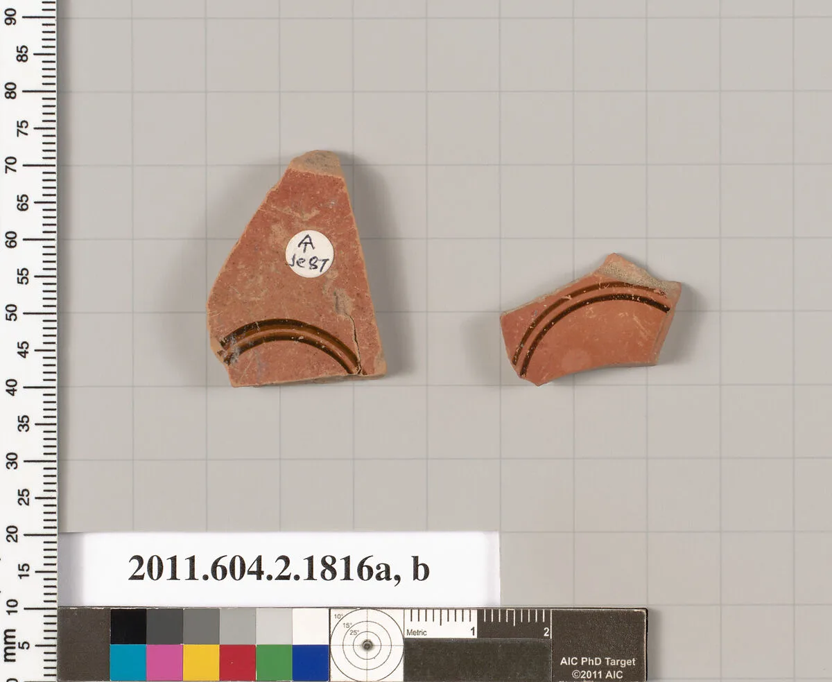 Terracotta fragments of skyphoi (deep drinking cups) — Unknown