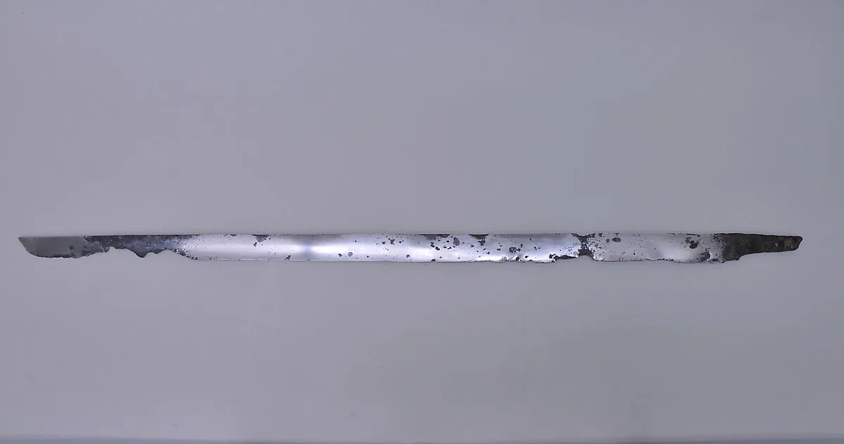 Blade for a Straight Single-Edged Sword (Chokutō) — Unknown
