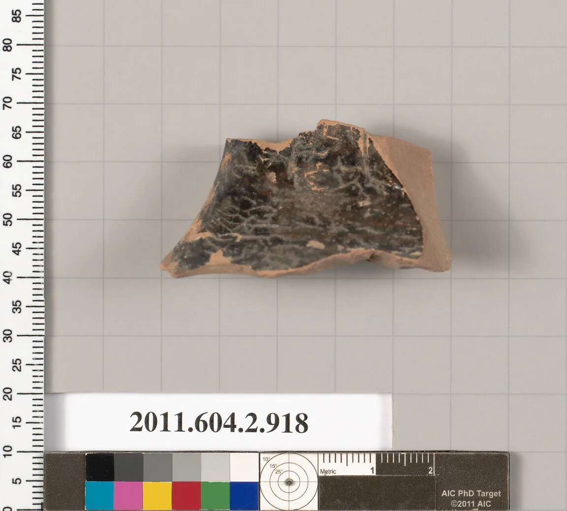 Terracotta fragment of a neck-amphora (jar)? — Unknown