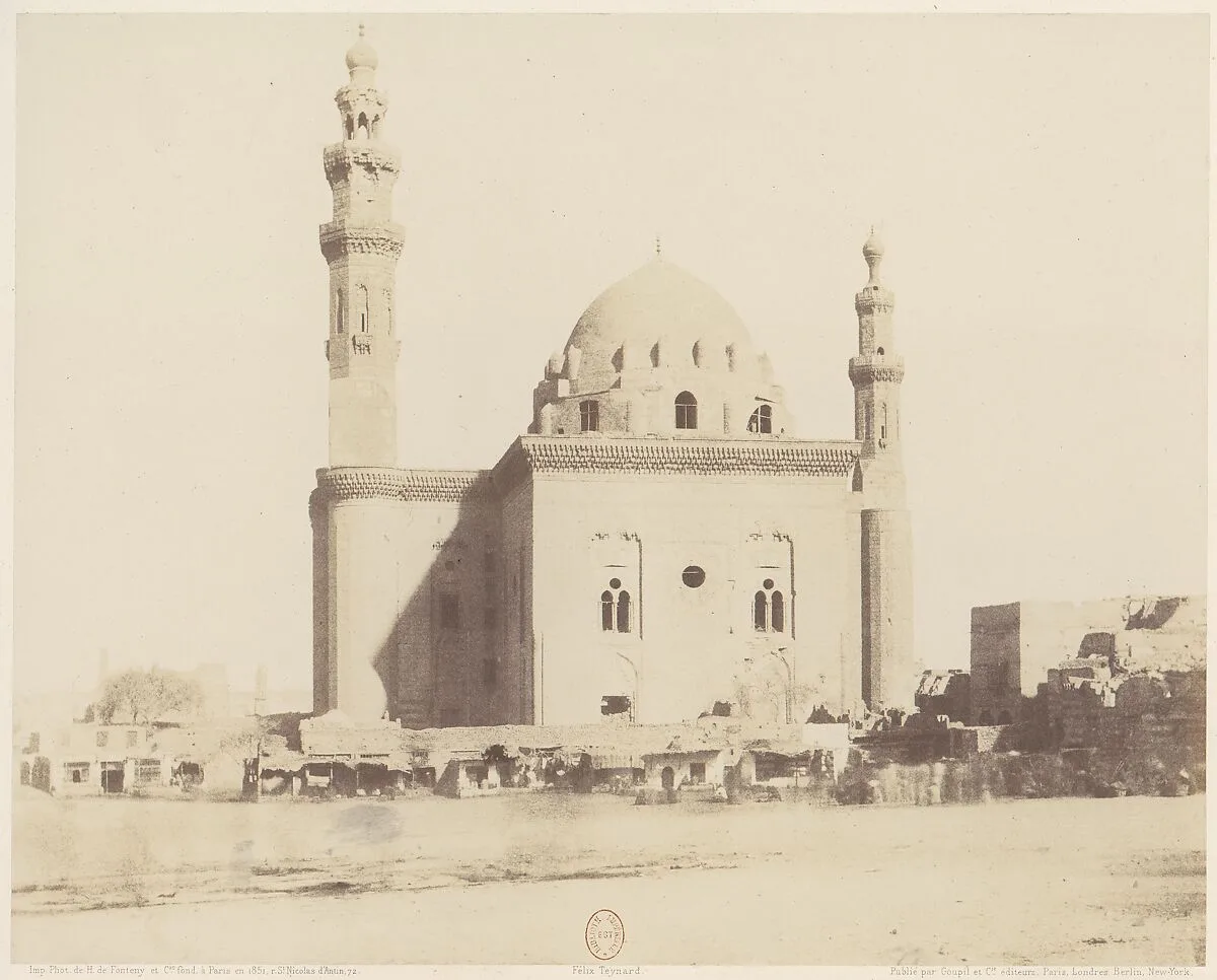 Le Kaire, Mosquée du Sultan Haçan (le Tombeau) — Félix Teynard|Imprimerie Photographique de H. de Fonteny et Cie