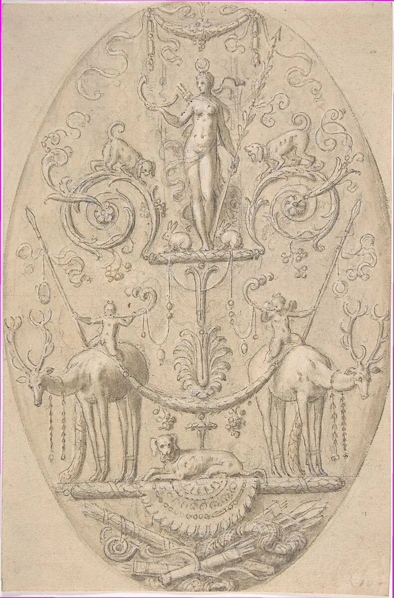 Diana with Attributes of the Hunt — Antoine Caron