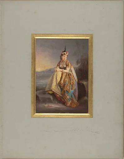 [Empress Eugénie as an Odalisque]