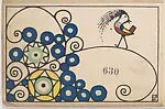 Ornament Card (Schmuckkarte) — Wiener Werkstätte|Susi Singer