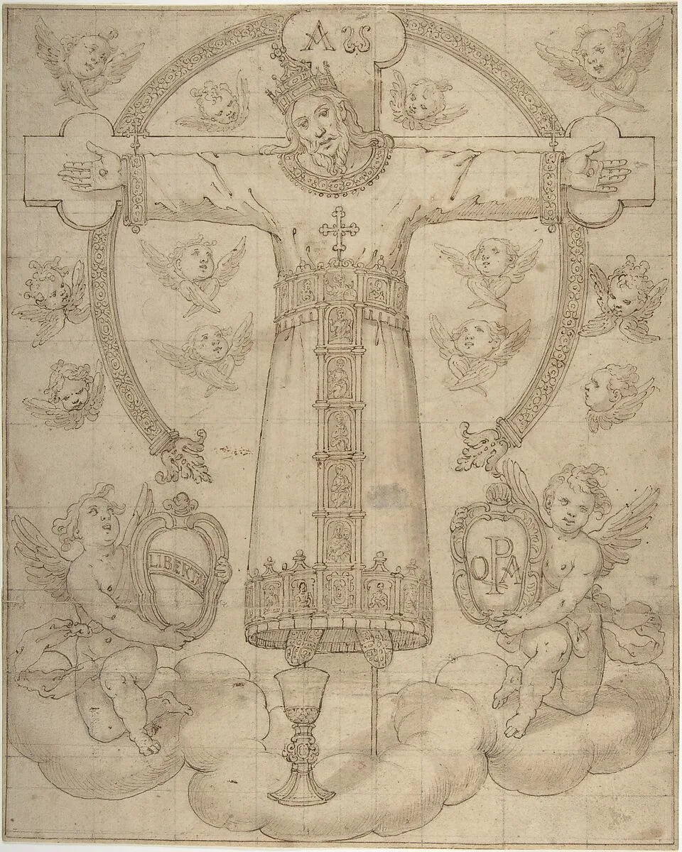 The Volto Santo of Lucca — Anonymous, Italian, Tuscan, 16th century