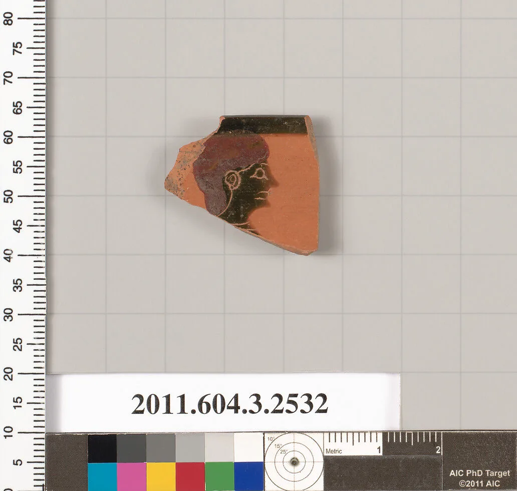 Terracotta rim fragment of a kylix: Siana cup (drinking cup) — Unknown