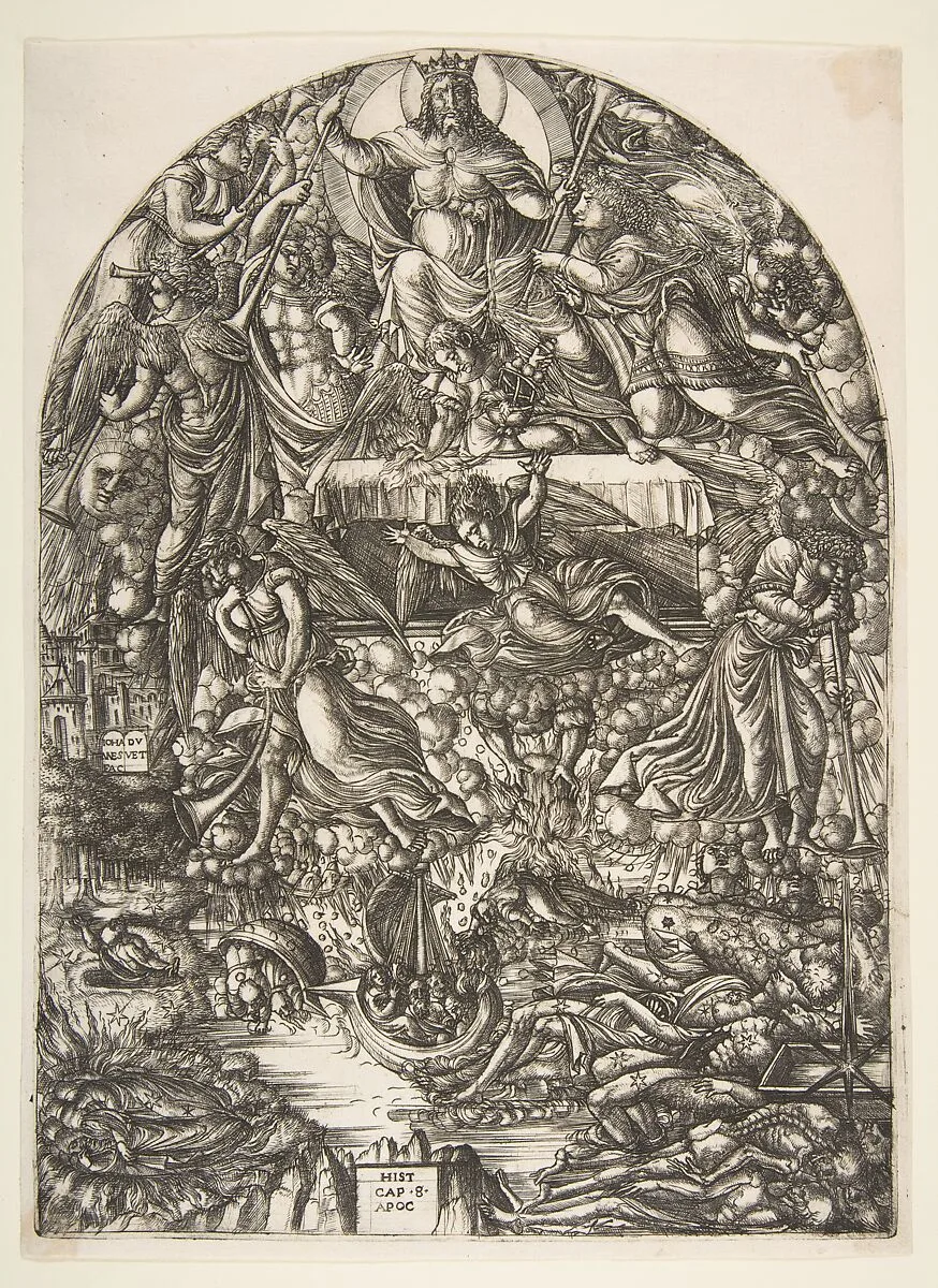 The Opening of the Seventh Seal, from the Apocalypse — Jean Duvet