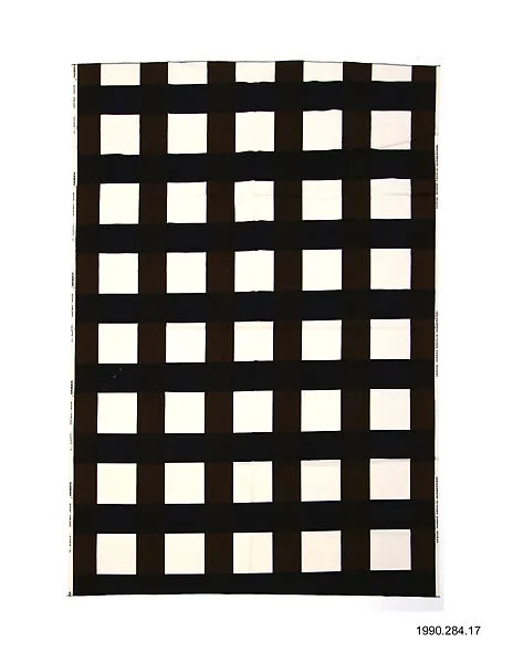 "Sääntö" Textile Sample — Vuokko Eskolin-Nurmesniemi