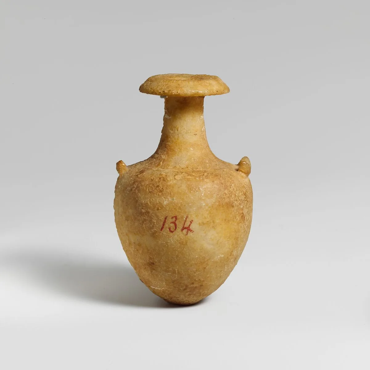 Miniature alabaster amphora (jar) — Unknown