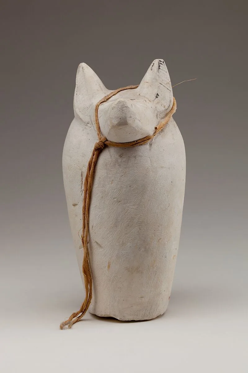 Dummy Canopic Jar with the Head of Duamutef — Unknown