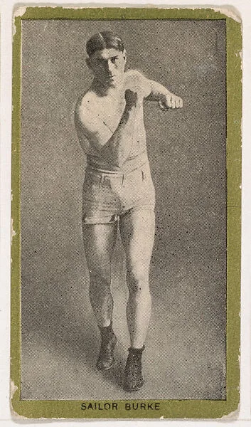 Sailor Burke, from the Pugilistic Subjects series (T226), issued by Red Sun Cigarettes — Red Sun Cigarettes
