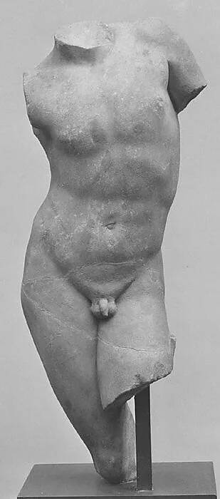 Marble torso of a youth — Unknown