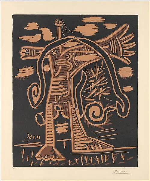 The Old Jester — Pablo Picasso|Hidalgo Arnéra|Galerie Louise Leiris