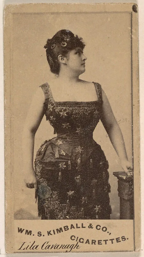 Lila Cavanaugh, from the Actresses series (N203) issued by Wm. S. Kimball & Co. — William S. Kimball & Company