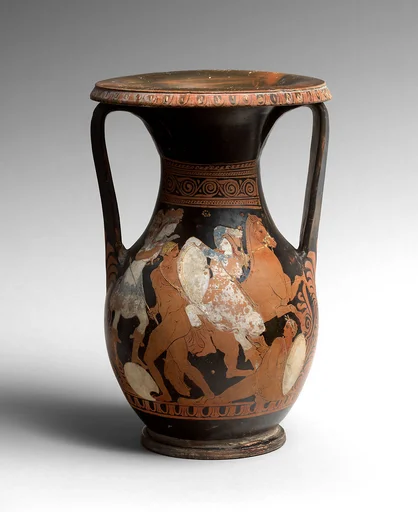 Terracotta pelike (wine jar)