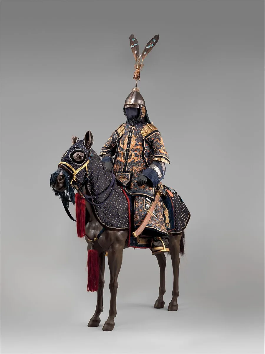 Ceremonial Armors for Man (<i>Dingjia</i>) and Horse — Unknown
