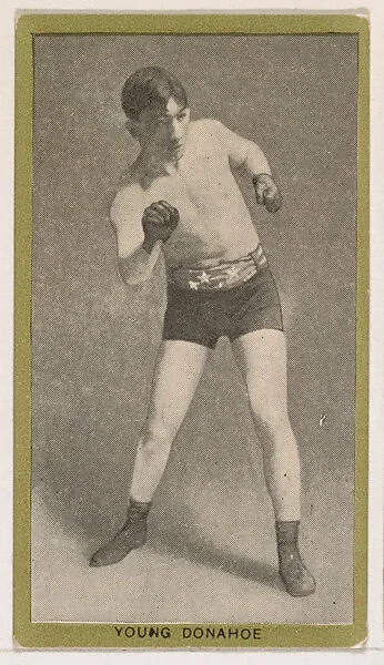 Young Donahoe, from the Pugilistic Subjects series (T226), issued by Red Sun Cigarettes — Red Sun Cigarettes