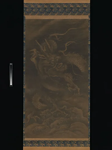 작자미상 용과 호랑이   조선 또는 일본 (에도)|簋簅痡萳 樻虎圖   朝鮮 日本 江戶|Dragon