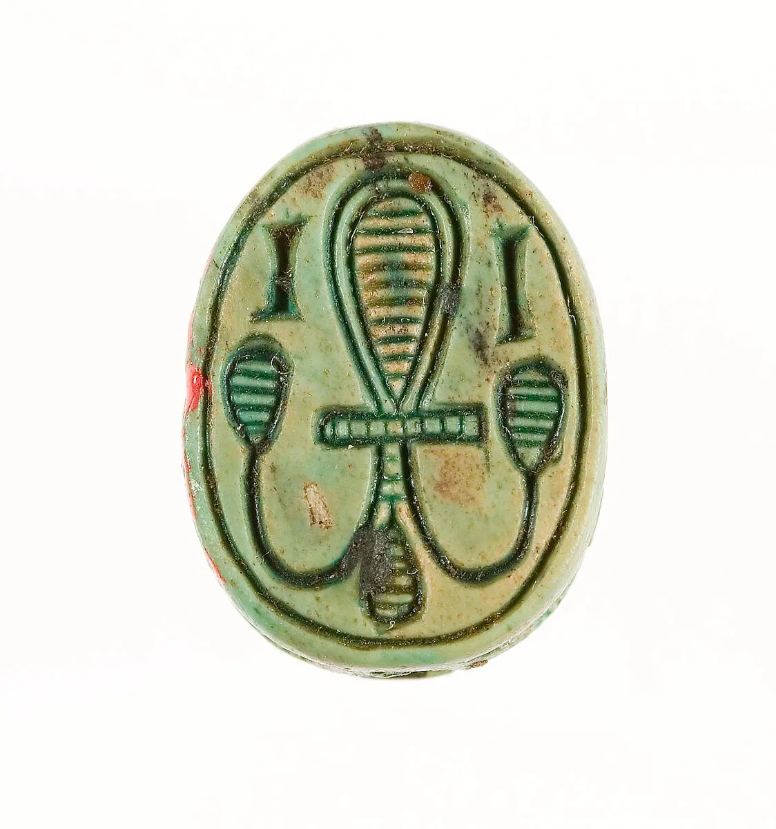 Scarab Inscribed with a Geometric Pattern — Unknown