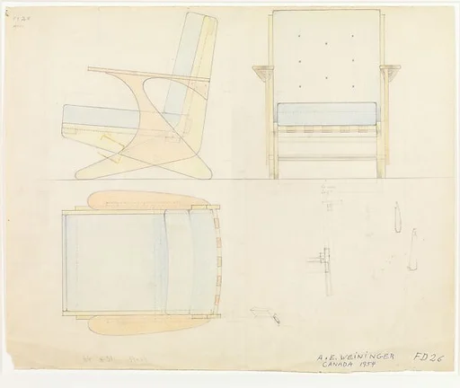 Design for an Armchair
