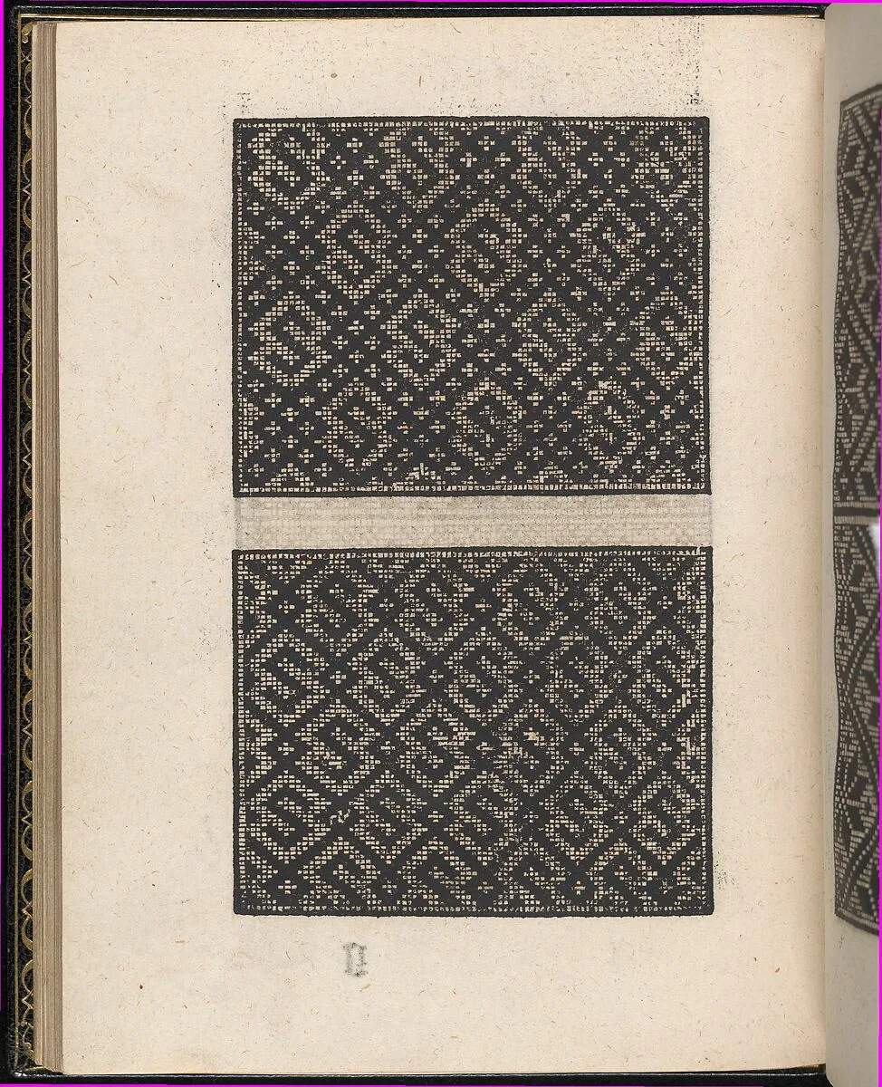 Page from Ein new kunstlich Modelbuch...(Page 32v) — Peter Quentel