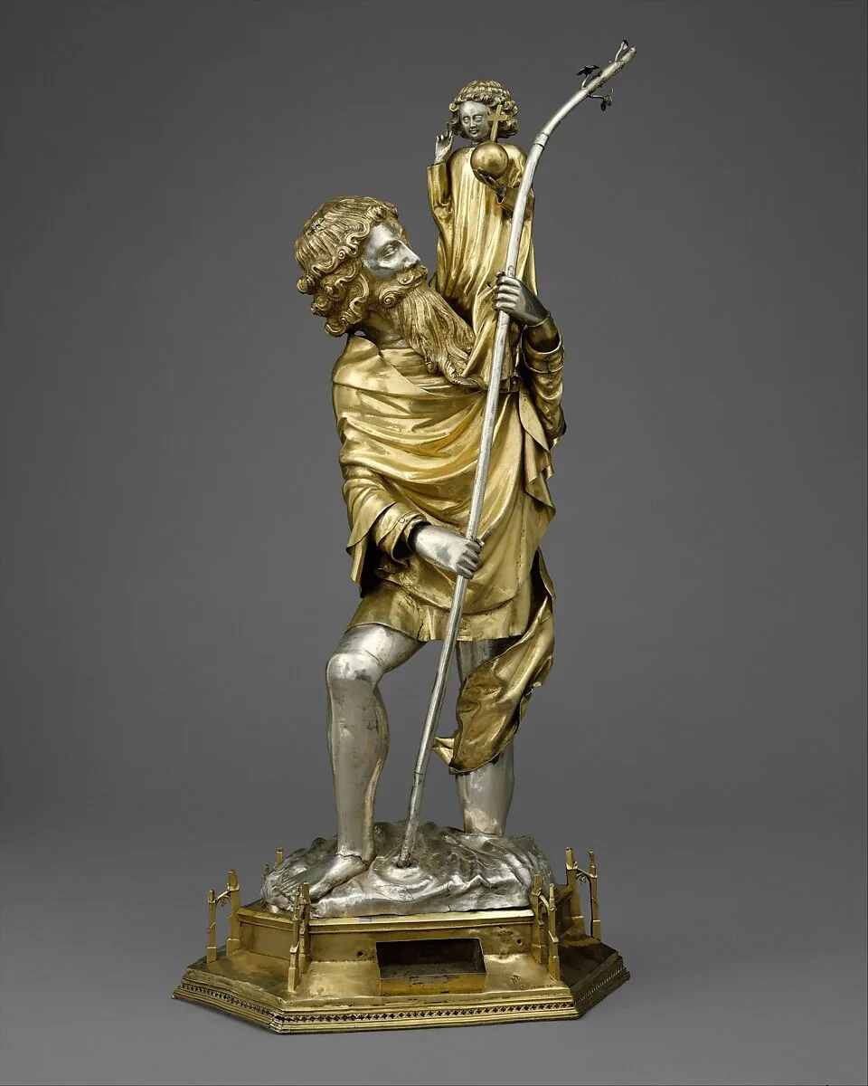 Reliquary Statuette of Saint Christopher — Unknown