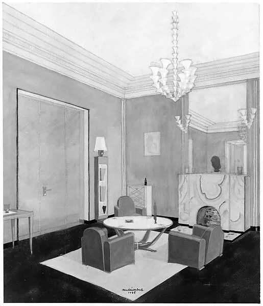 Design for a Living Room — André Arbus