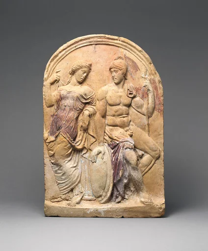 Terracotta antefix