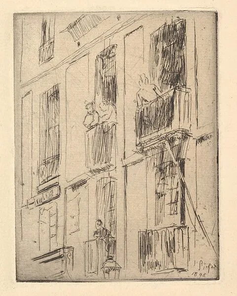 Dieppe, La Rue de la Halle au Blé — Walter Richard Sickert