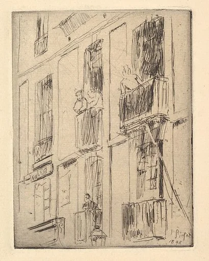 Dieppe, La Rue de la Halle au Blé