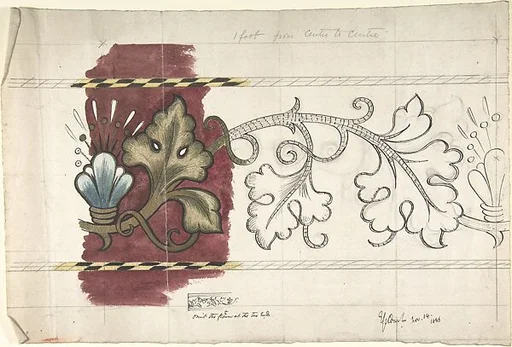 Design for Ecclesiastical Embroidery