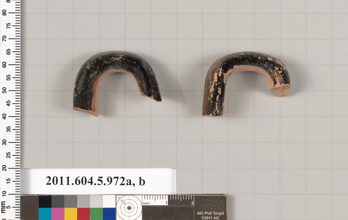 Terracotta fragments of kylikes (drinking cups) — Unknown