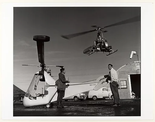 Stanley Hiller Up in the "Hornet"