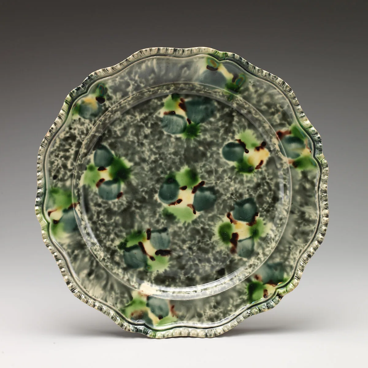 Plate — Whieldon type