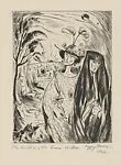 The Widow and the Grass Widow, frontispiece for Funerealities