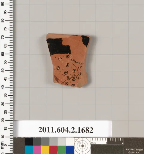 Terracotta fragment of a skyphos (deep drinking cup)