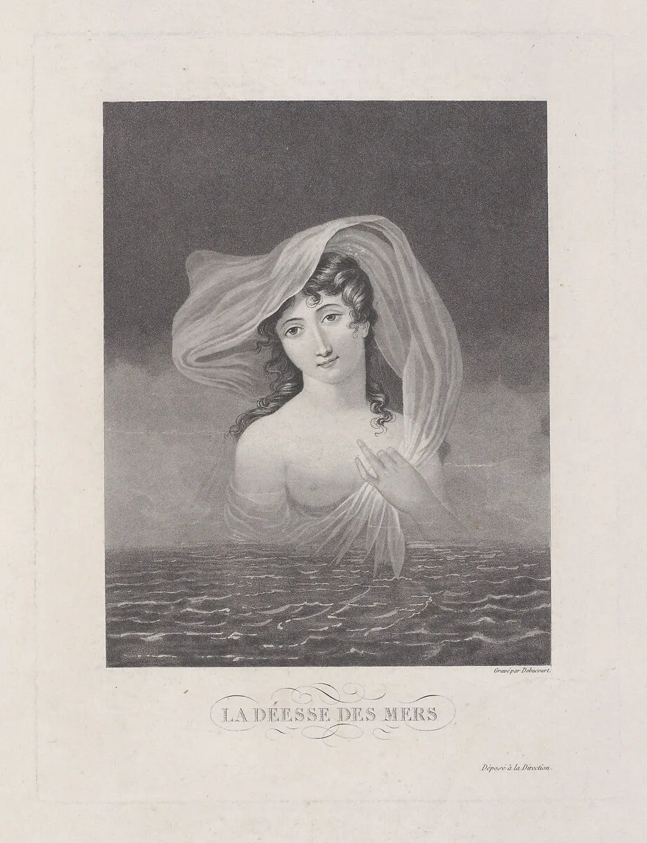 La Déesse des Mers — Louis Philibert Debucourt