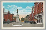 Confederate Monument and Mt. Vernon Boulevard, Alexandria, Virginia