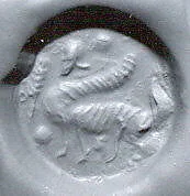 Stamp seal (scaraboid) with monster