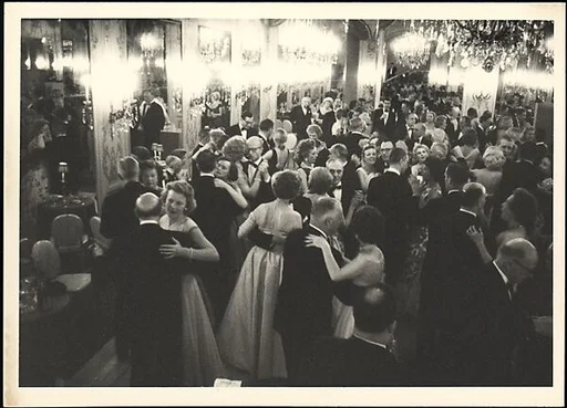 [Couples Dancing at Party, London]