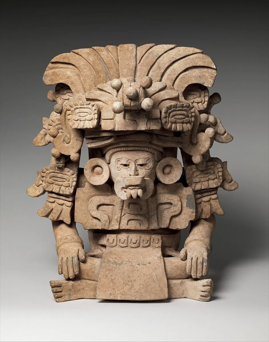 Funerary Urn with Deity — Unknown