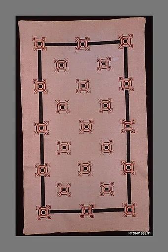 Stenciled Tablecloth
