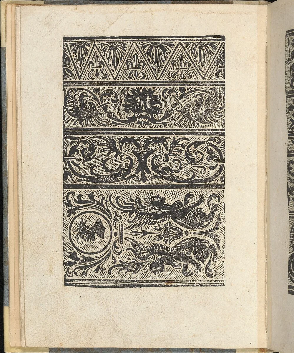 Ein ney Furmbüchlein, Page 12, verso — Johann Schönsperger the Younger