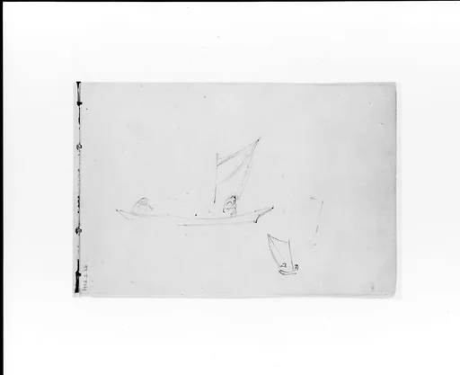 Sketches of Sailboats (from Sketchbook X)
