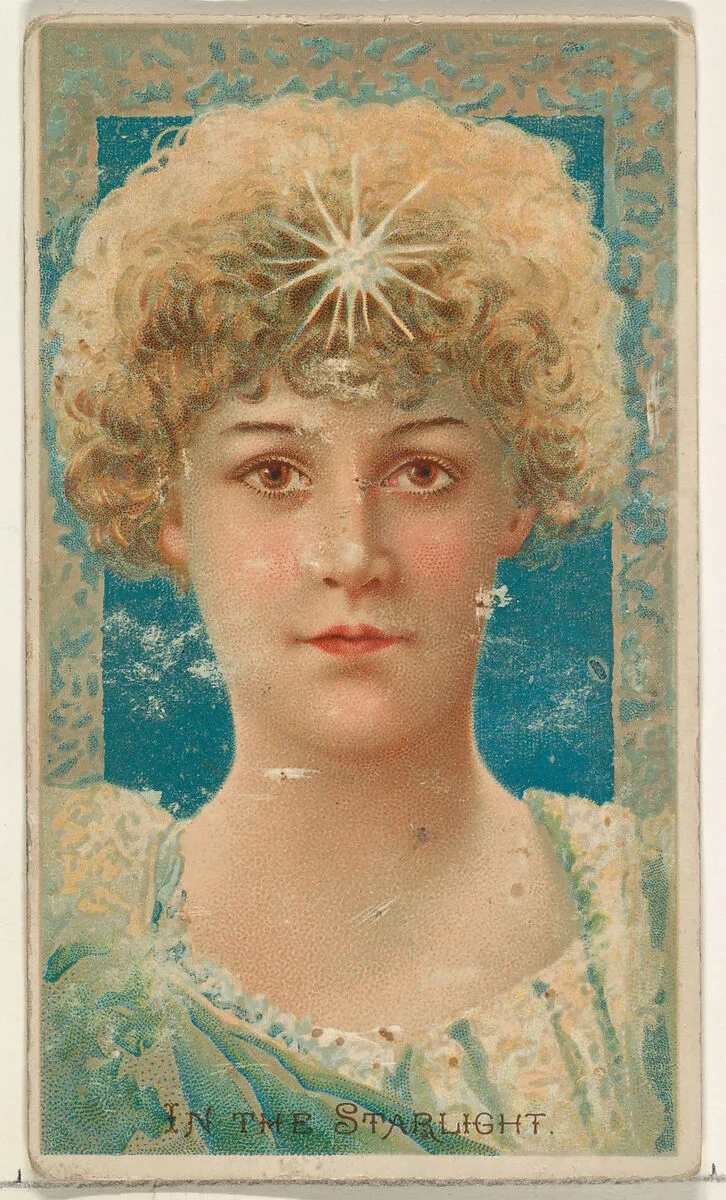 In the Starlight, from the Illustrated Songs series (N116) issued by W. Duke, Sons & Co. to promote Honest Long Cut Tobacco — George S. Harris & Sons|W. Duke, Sons & Co.|American Tobacco Company