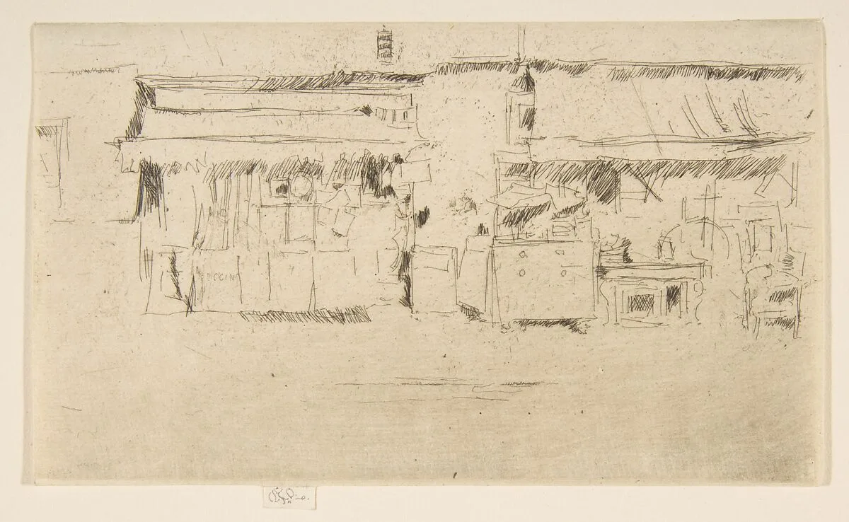 Furniture Shop — James McNeill Whistler