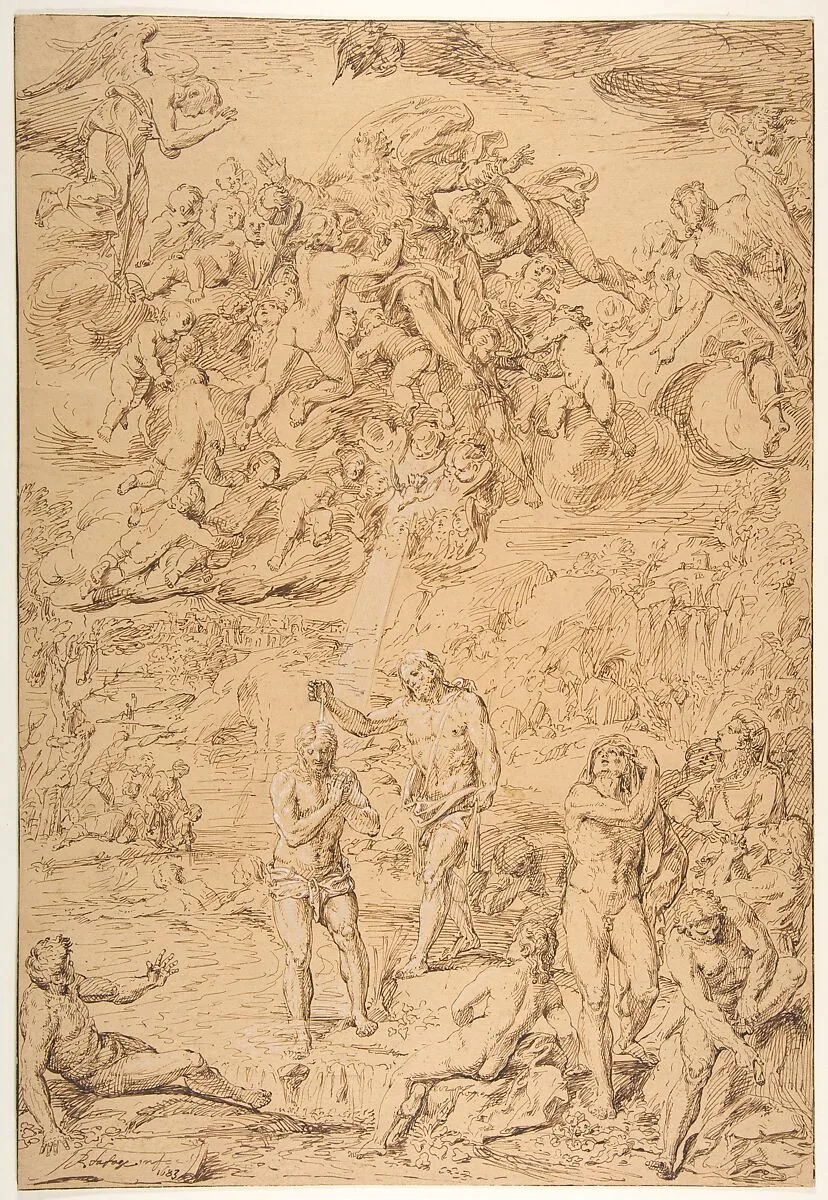 The Baptism of Christ — Raymond de La Fage