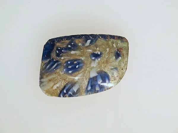 Glass mosaic bowl fragment — Unknown