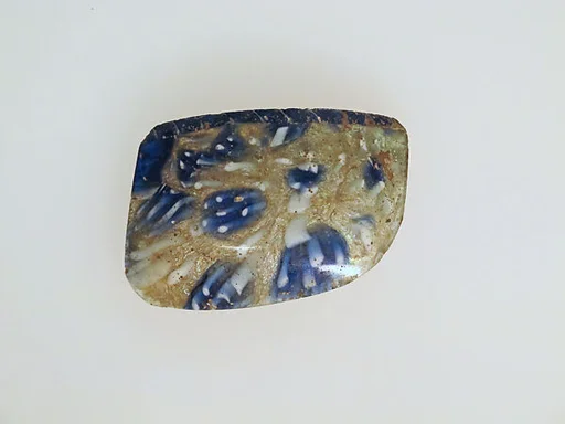 Glass mosaic bowl fragment